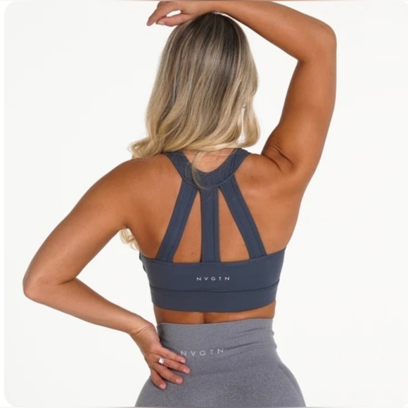 NVGTN Other - NVGTN Trio Bra in Stone Grey